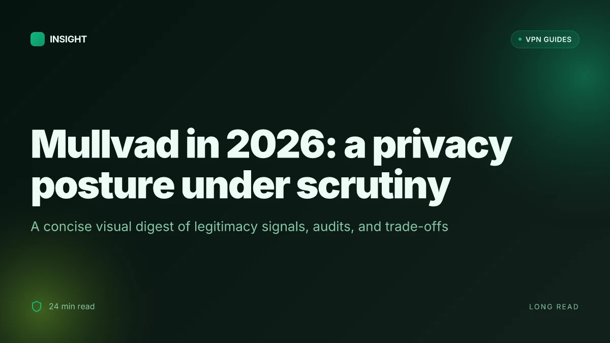 What is Mullvad? Understanding a VPN with a unique approach in 2026